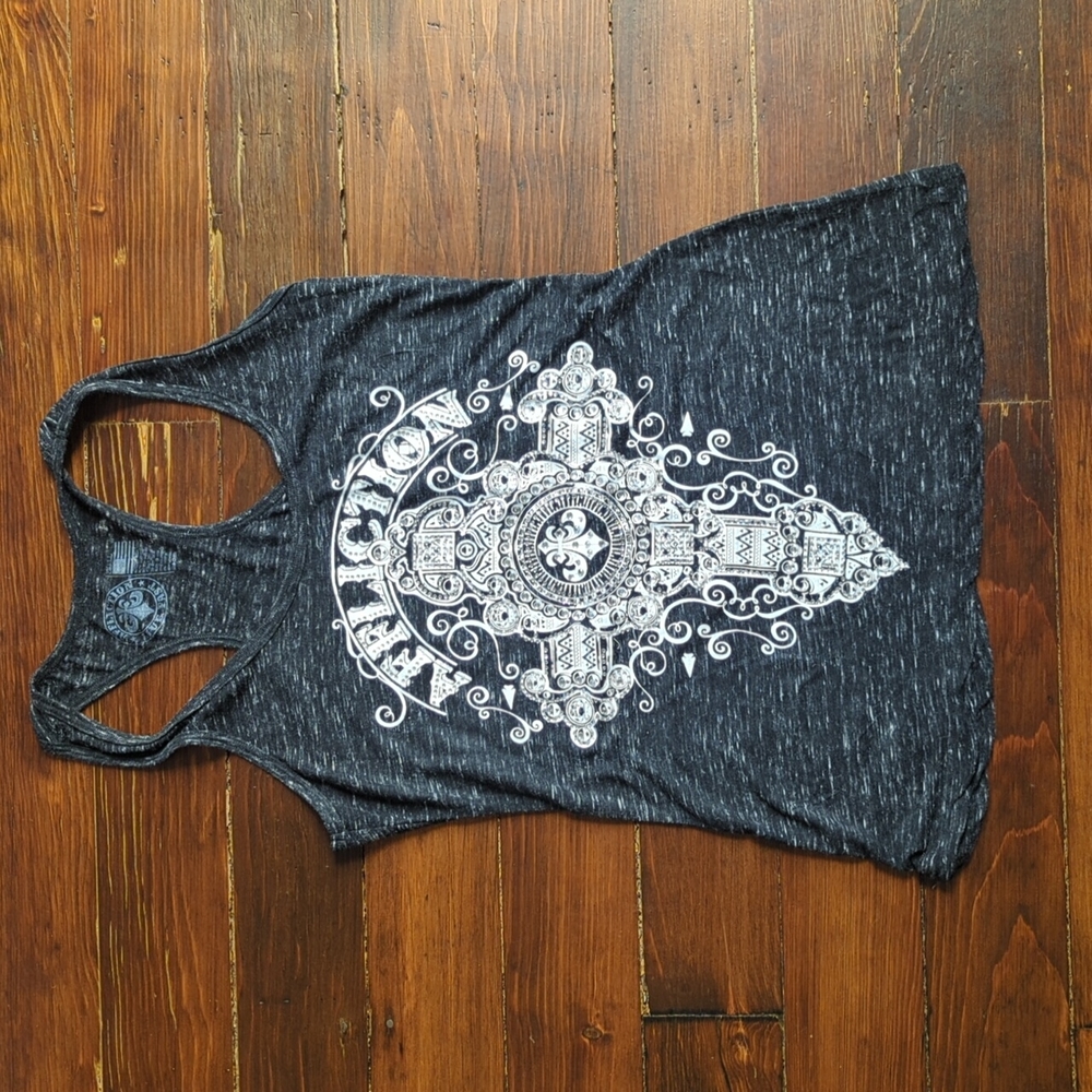 Affliction brand gemstone tank